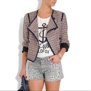 Elizabeth & James Freddie zig zag Jacket Sz XS
